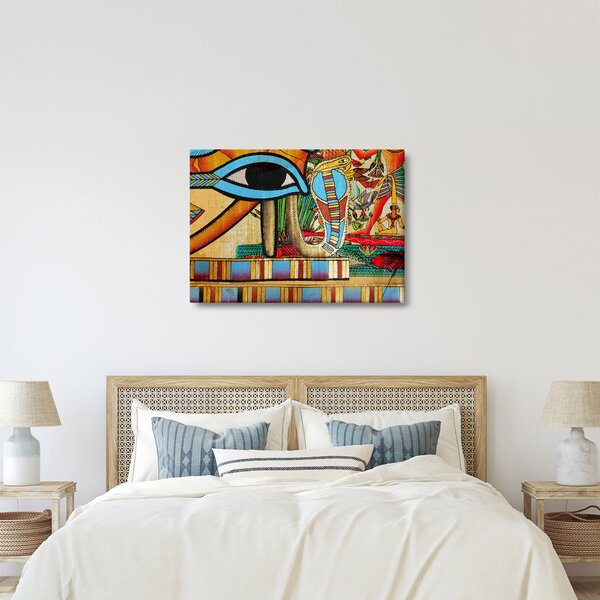 Obraz s egyptskými motivy (70x50 cm)