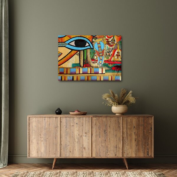 Obraz s egyptskými motivy (70x50 cm)