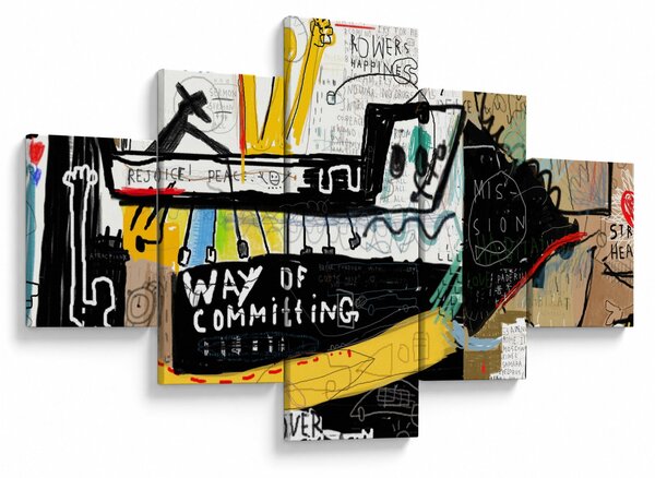 Obraz - Graffiti (125x70 cm)