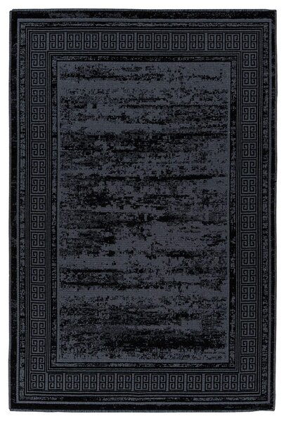 KOBEREC TKANÝ NA PLOCHO, 120/170 cm černá - Online Only koberce & rohožky, Online Only