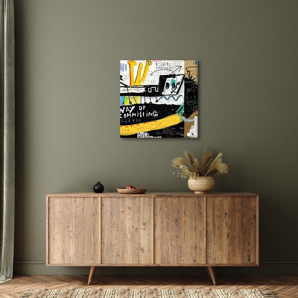 Obraz - Graffiti (30x30 cm)