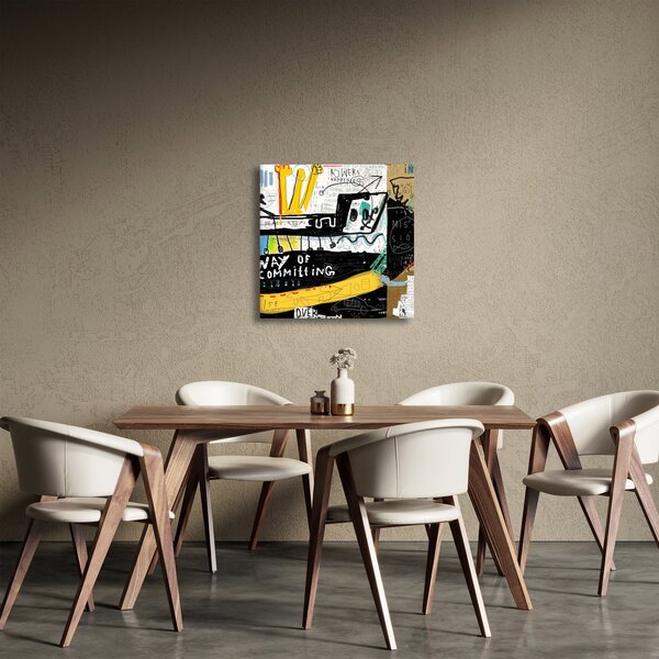 Obraz - Graffiti (30x30 cm)