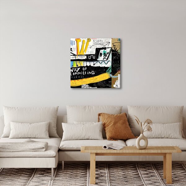 Obraz - Graffiti (30x30 cm)