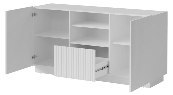 Komoda Ceroza 150 2D1SZ, Barva: černá 5903211454332