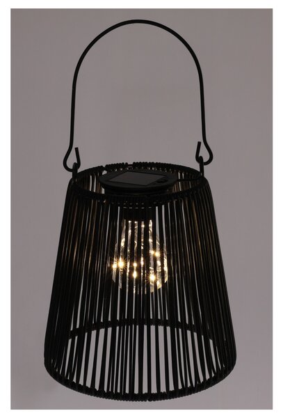 Stolní solární lampa SOLIS černá