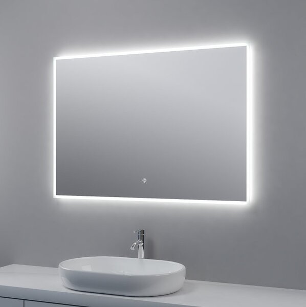 Bss Zrcadlo s LED osvětlením, 1000 x 700 x 30 mm, nastavitelná teplota barvy světla