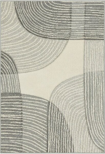 Breno Kusový koberec DIXIE CARVED 50500/YC9E, 133x190 cm, Vícebarevné/Béžová