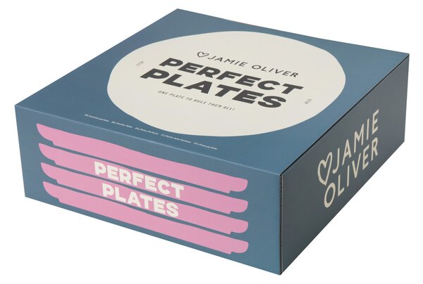 Jamie Oliver Big Love mělké talíře 27cm, sada 4ks, růžové JOBLPLAT27PK4