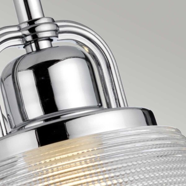 Quoizel QZ-DUBLIN1-PC - LED Koupelnové svítidlo DUBLIN 1xG9/3W/230V IP44 chrom