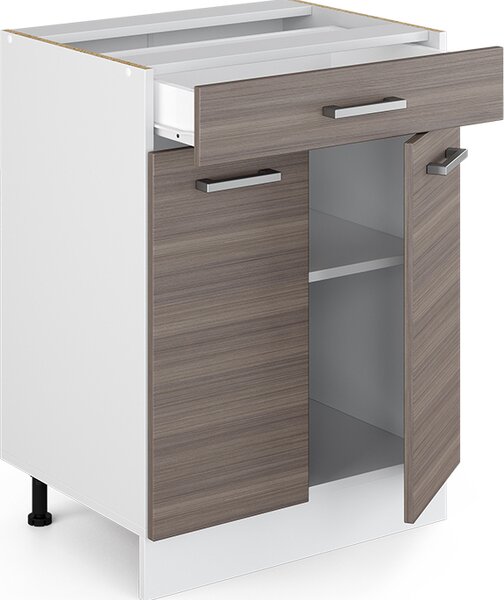 Spodní skříňka kuchyňské linky Vicco R-Line Ušlechtilá šedá 60 cm se zásuvkou, bez pracovní desky, Model 29712
