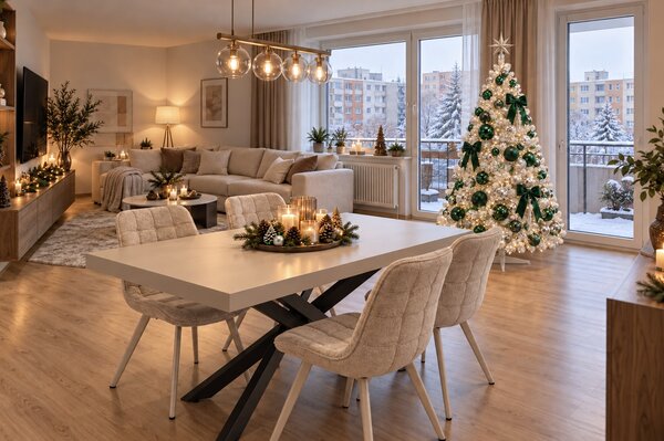JAKS Vánoční stromek jedle bílá 200 cm