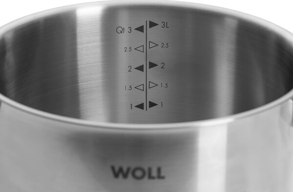 Sada hrnců WOLL Steel 7 ks, nerez ST-SET002