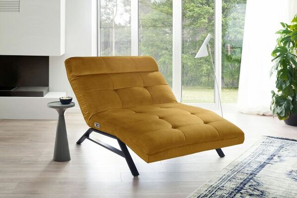 Sedací souprava Lehátko RIMOLA 2.0 MAXI s motorovým polohováním_ kůže Mercury brandy