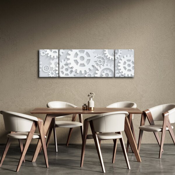 Obraz - Ozubená kolečka (170x50 cm)