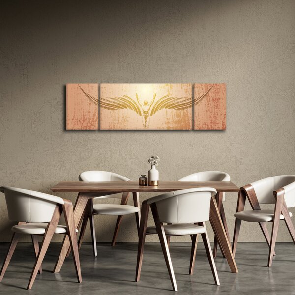 Obraz - Andělská abstrakce (170x50 cm)