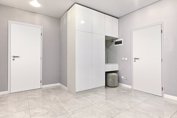 Interiérové dveře Doornite plné - CPL bílá levé "70", zámek pro BB, DTD