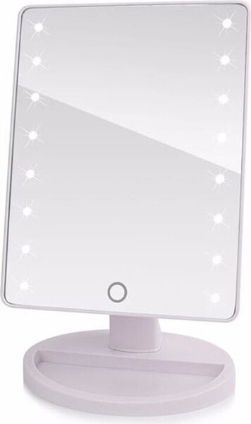 Zrcadlo UNIQ STAR Hollywood Classic 16 LED - bílé
