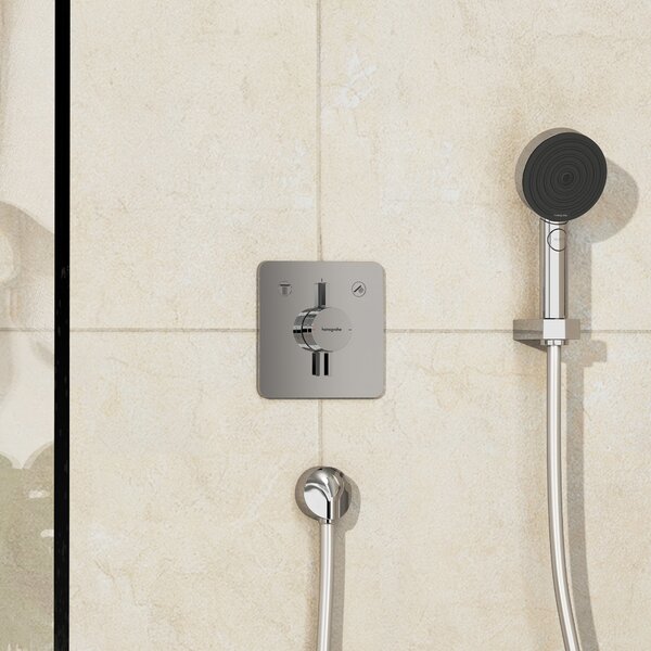 Hansgrohe DuoTurn Q Baterie pod omítku pro 2 spotřebiče, chrom 75414000