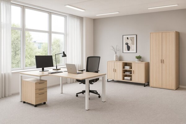 Tapibel, Metrážový koberec Cobalt SDN 64041 - AB světle šedý, zátěžový, na míru, šíře 4m, šedá, ab (mřížka), chodba / předsíň