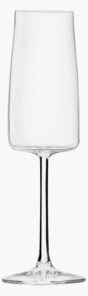 Sada sklenic na sekt z křišťálového skla Essential, 6 dílů