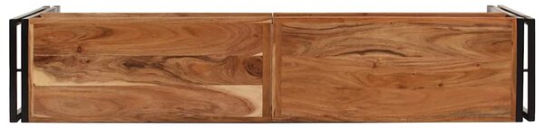 Konzolový stolek 150 x 30 x 75 cm masivní akáciové dřevo 321103