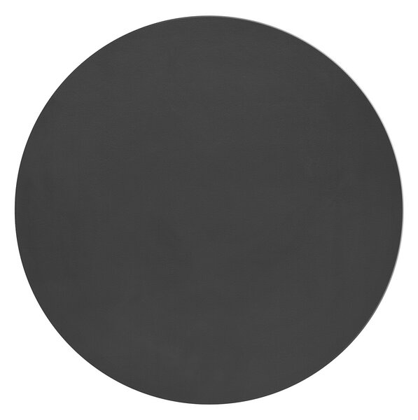Ayyildiz, Kusový koberec Pouffy 5100 Black kruh, 120x120 (průměr) kruh, černá, obývací pokoj