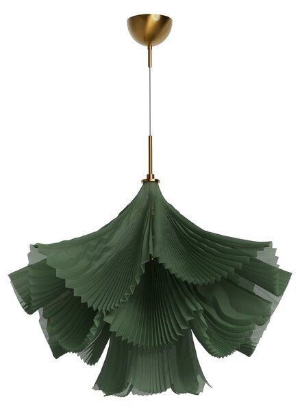 Závěsná svítidlo By Rydéns, Juliette, stmívatelné, Zelená, Jídelna, Kov, Design