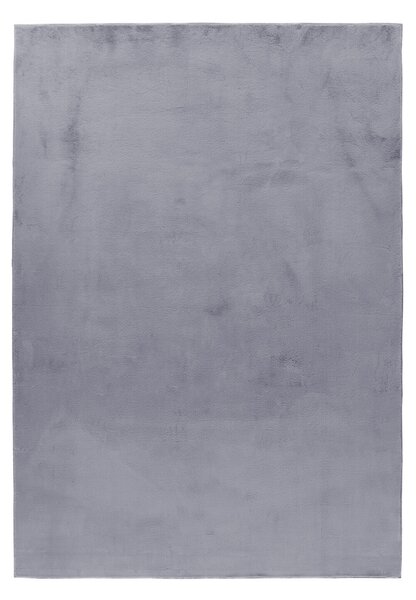 Ayyildiz, Kusový koberec Pouffy 5100 Grey, 60x110, šedá, obývací pokoj