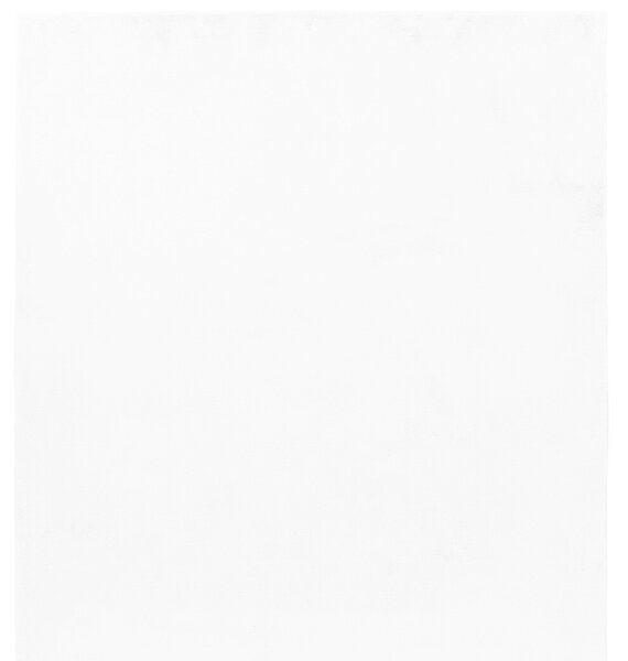 Ayyildiz, Kusový koberec Pouffy 5100 White, 60x110, bílá, obývací pokoj