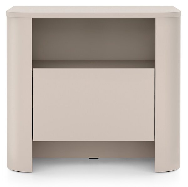 Noční stolek Sorrenti 58 cm – kašmír