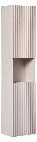 Comad Doplňková koupelnová skříňka vysoká Nova Cashmere 30 kašmír mat