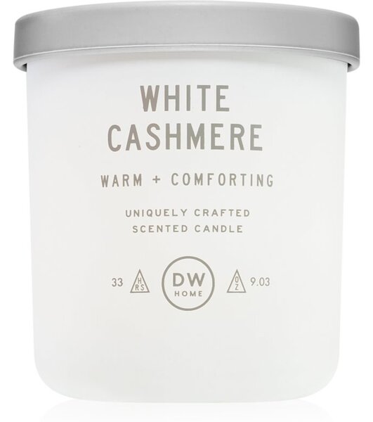 DW Home Text White Cashmere vonná svíčka 255 g