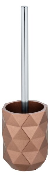 WC štětka z polyresinu v bronzové barvě Lanciano – Wenko