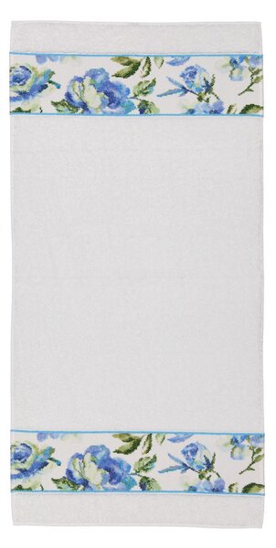 Feiler DIANA WHITE BORDER ručník 50 x 100 cm white
