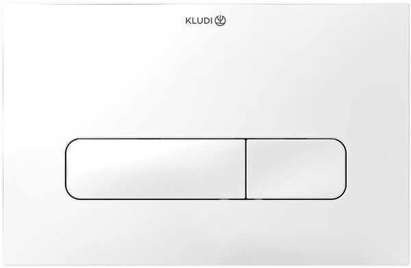 Kludi Unifix splachovací tlačítko pro WC bílá 30PP0153