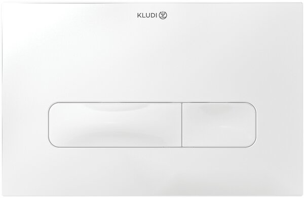 Kludi Unifix splachovací tlačítko pro WC bílá 30PP0143