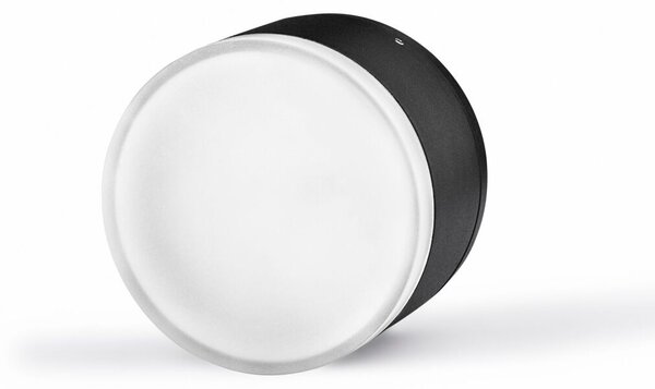 Palnas Venkovní stropní LED svítidlo Bruno ⌀ 10,5mm, 10W, 3000K, IP54 Barva: Černá
