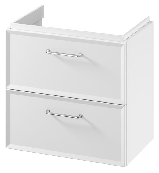 Cersanit Milagros skříňka 59.4x37.4x55.1 cm pod umyvadlo závěsná bílá S1021-008