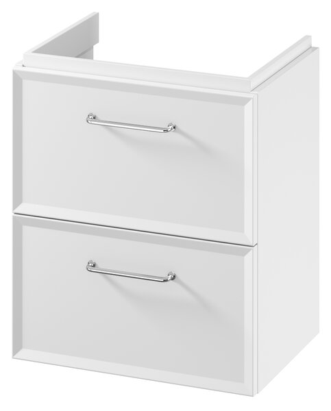 Cersanit Milagros skříňka 49.4x34.6x55.1 cm pod umyvadlo závěsná bílá S1021-005