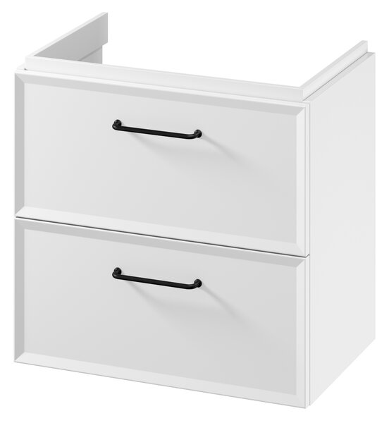 Cersanit Milagros skříňka 59.4x37.4x55.1 cm pod umyvadlo závěsná bílá S1021-008