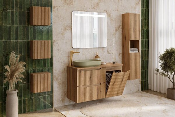 Comad Nova Coast Evoke skříňka 50x39x57 cm pod umyvadlo závěsná dub NOVA COAST EVOKE 82-50-40-2S