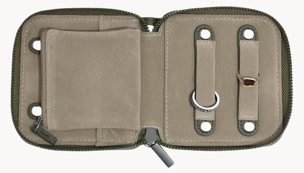 Kompaktní šperkovnice Olive Green