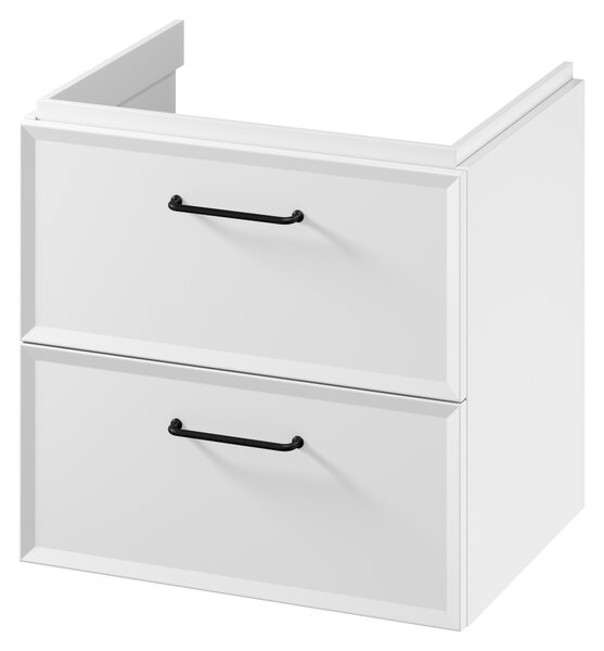Cersanit Milagros skříňka 59.4x44.6x55.1 cm pod umyvadlo závěsná bílá S1021-001