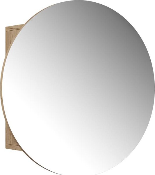 Koupelnová zrcadlová skříňka Vicco Loki Zlatý mocný dub 60 x 60 cm se 2 přihrádkami, Model 56228