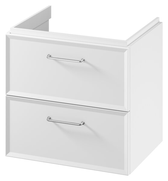 Cersanit Milagros skříňka 59.4x44.6x55.1 cm pod umyvadlo závěsná bílá S1021-001