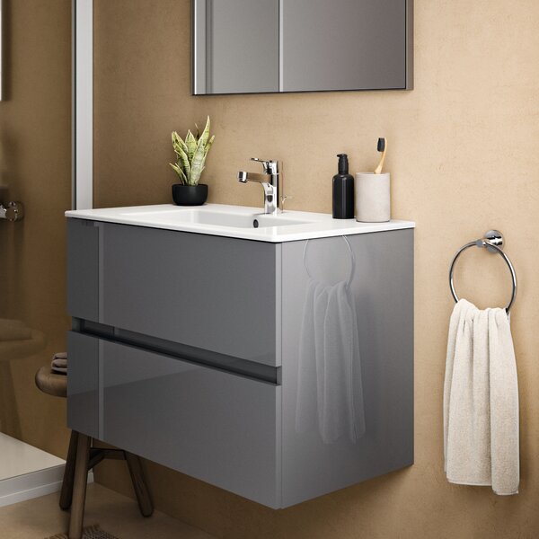 Ideal Standard Eurovit+ umyvadla se skříňkou 81.5 cm šedá R0574TI