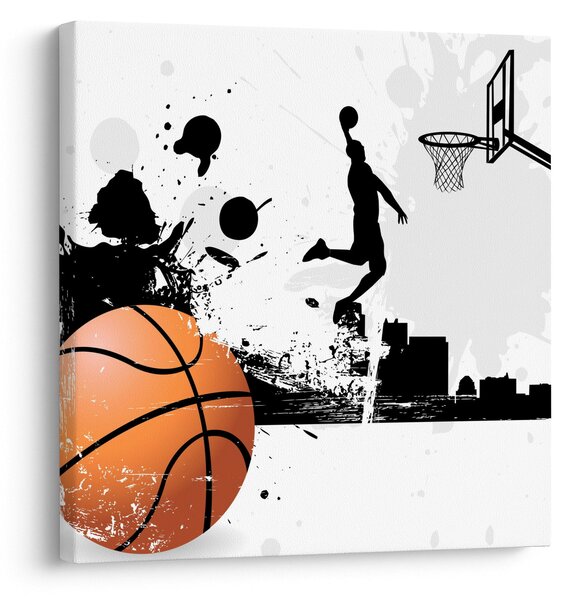 Obraz - Hráč basketbalu (30x30 cm)