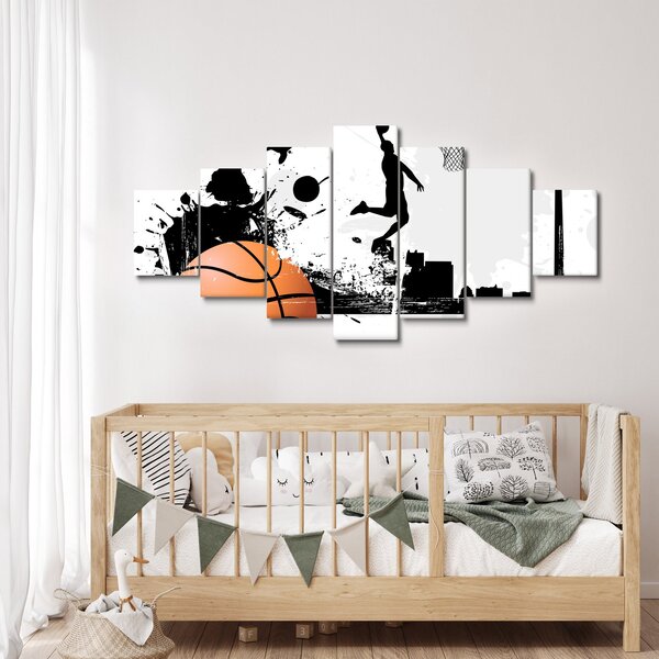 Obraz - Hráč basketbalu (210x100 cm)