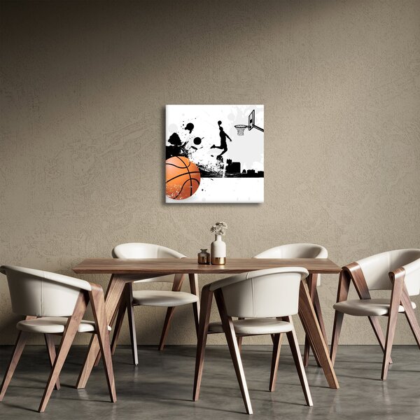Obraz - Hráč basketbalu (30x30 cm)
