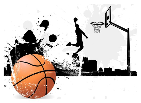 Obraz - Hráč basketbalu (70x50 cm)